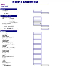 Personal Income Statement Template Exceltemplates