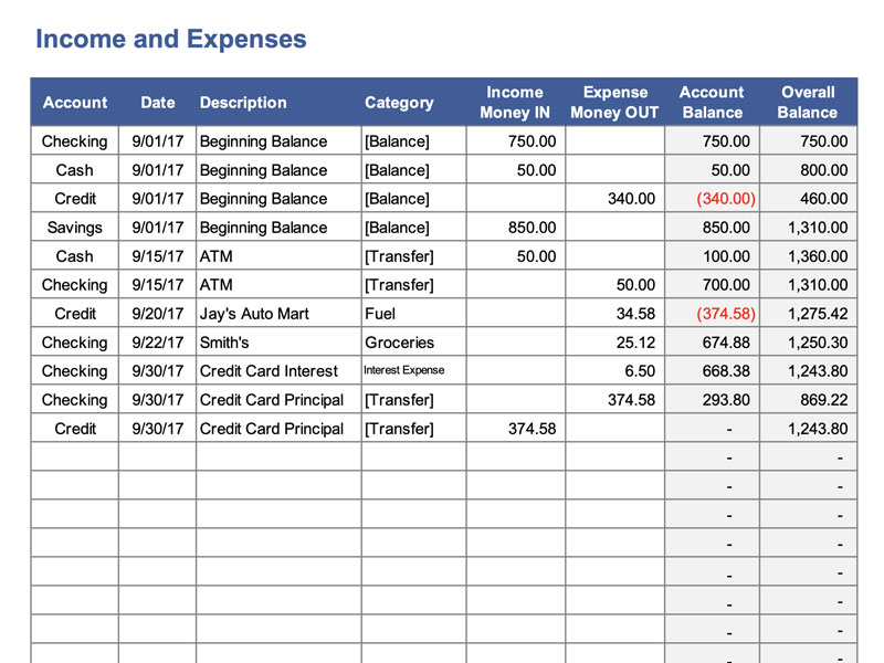 Daily Expenses Excel Template Database Www vrogue co