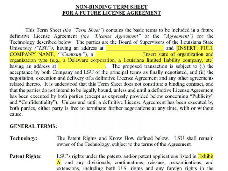 non-binding-term-sheet-template-exceltemplate